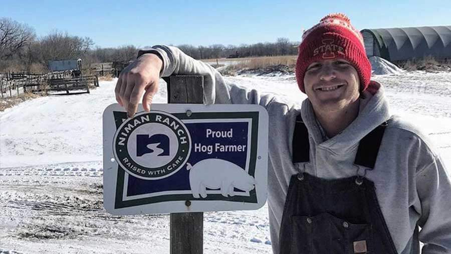 aaron williams proud hog farmer